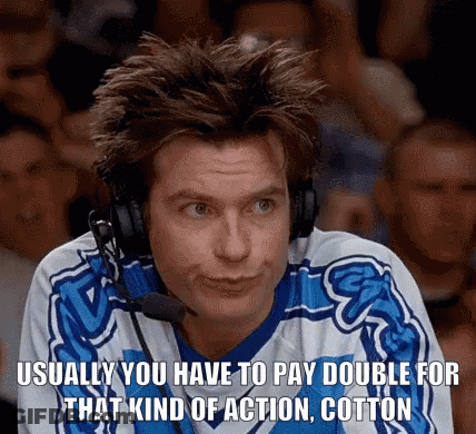 Man Wearing Headphones Saying Pay Double GIF