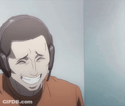 Man Wearing Headphones Smiling And Making Face GIF