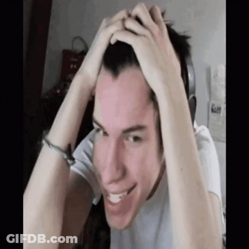 Man Wearing Headphones Smiling GIF