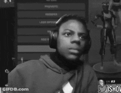 Man Wearing Headphones Smiling GIF
