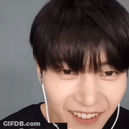 Man Wearing Headphones Smiling GIF