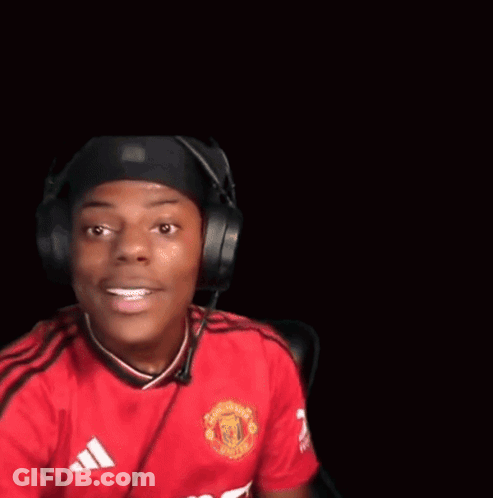 Man Wearing Headphones Sticking Out Tongue GIF
