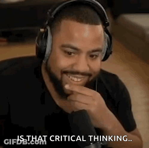 Man Wearing Headphones Talking Into Microphone GIF