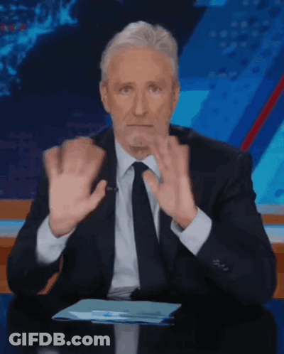 Man Wearing Headphones The Weekly Show With Jon Stewart GIF