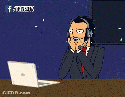 Man Wearing Headphones Using Laptop GIF