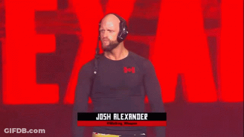 Man Wearing Headphones With Josh Alexander GIF