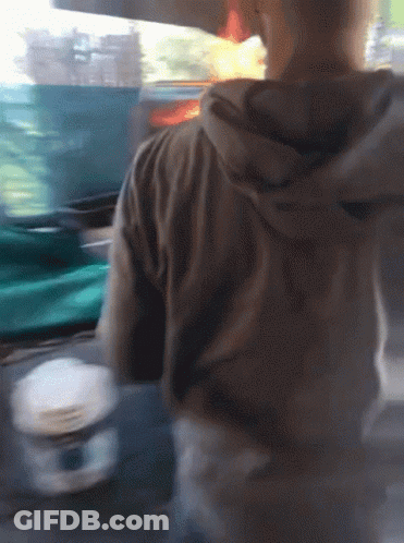 Man Wearing Headphones With Tasty Face GIF