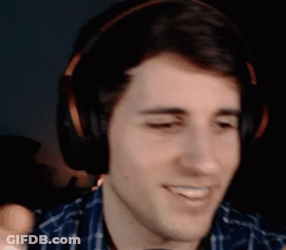 Man Wearing Headset Dont Look At Me GIF