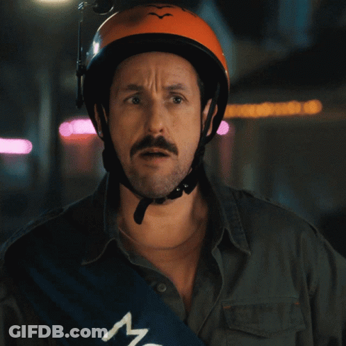 Man Wearing Helmet And M Sash GIF