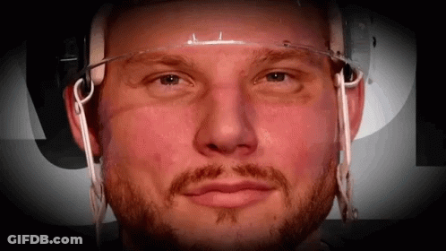 Man Wearing Helmet With Visor GIF