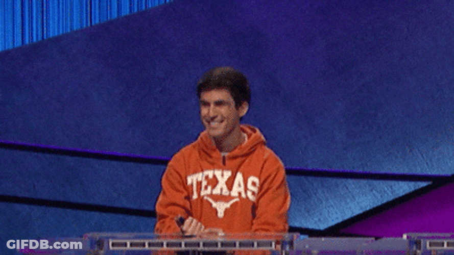 Man Wearing Hook Em Hoodie GIF