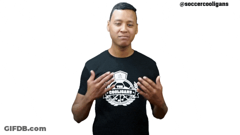 Man Wearing I Gotchu Fam Black Shirt GIF