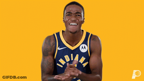 Man Wearing Indiana Jersey GIF