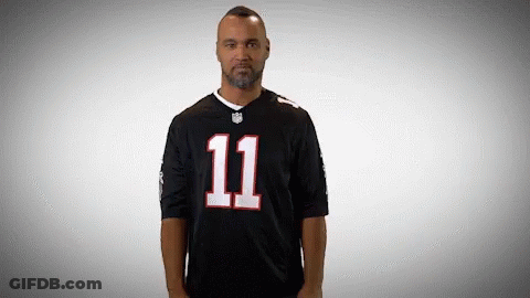 Man Wearing Jersey Number 11 GIF