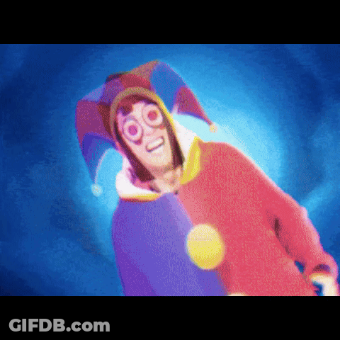 Man Wearing Jester Hat GIF