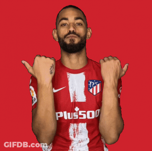 Man Wearing Lusso Red And White Shirt GIF