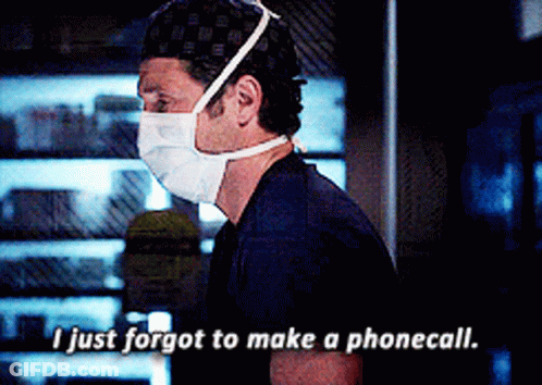 Man Wearing Mask And Hat Saying Forgot Phone Call GIF