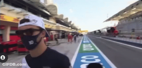Man Wearing Mask And Sunglasses GIF