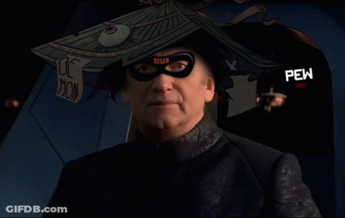 Man Wearing Mask Says Do It GIF