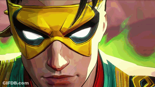 Man Wearing Mask With White Eyes GIF