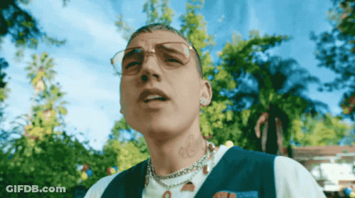 Man Wearing Miami Vest And Sunglasses GIF