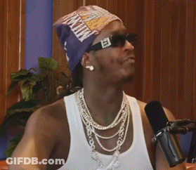 Man Wearing Milwaukee Bandana GIF