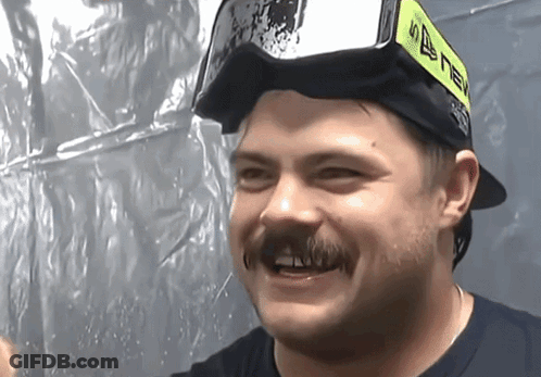 Man Wearing New Era Hat GIF
