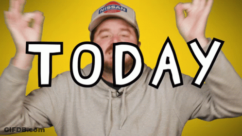 Man Wearing Nissan Hat GIF
