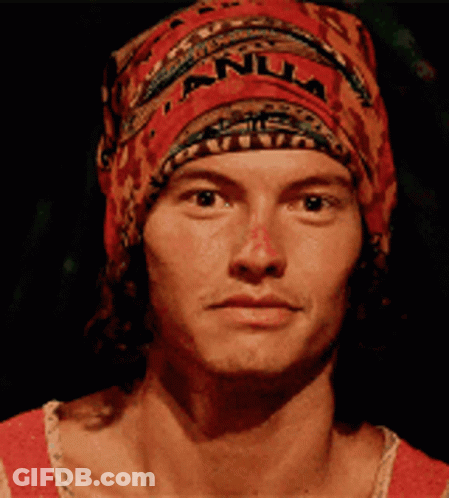 Man Wearing Nula Head Scarf GIF