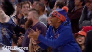 Man Wearing Oklahoma Hat Clapping GIF