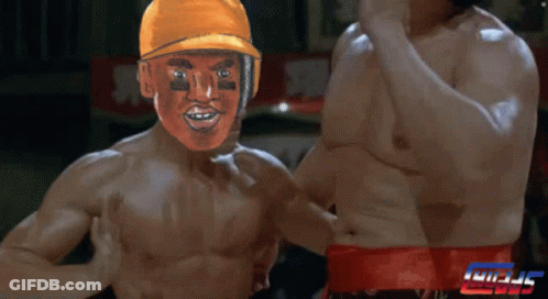 Man Wearing Orange Hat Meme GIF