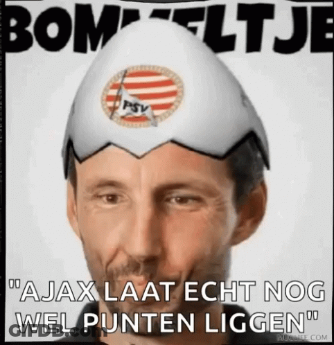 Man Wearing PSV Hat GIF