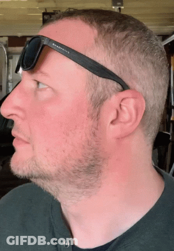 Man Wearing Shadbrite Sunglasses GIF