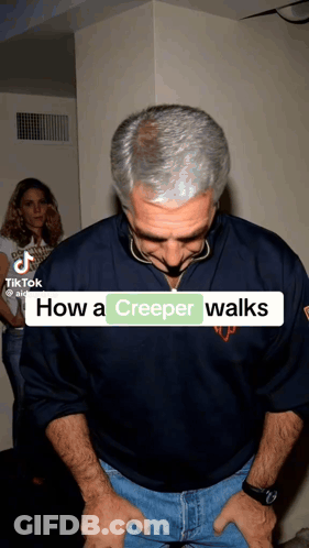 Man Wearing Shirt How A Creeper Walks GIF