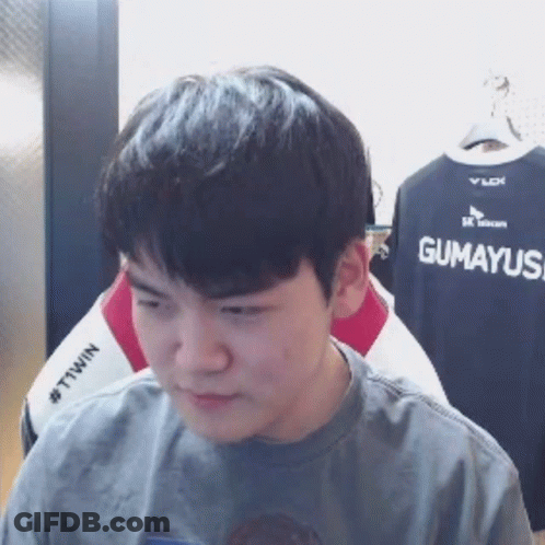 Man Wearing Shirt Saying Gumayus GIF