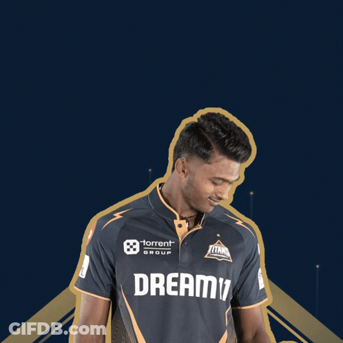 Man Wearing Shirt That Says Dreamy GIF