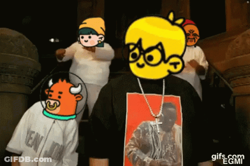 Man Wearing Shirt With Man Picture GIF