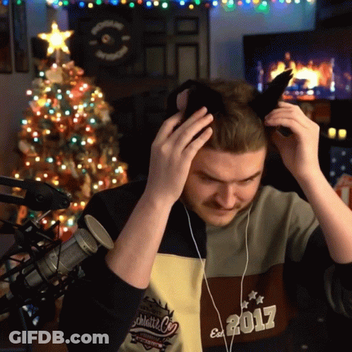Man Wearing Shirt With Year 2017 GIF