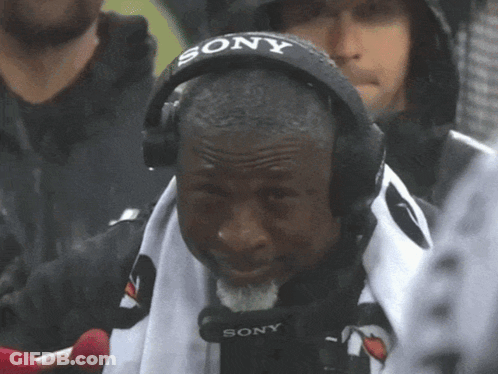 Man Wearing Sony Headphones GIF