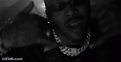 Man Wearing Sunglasses And Chain GIF