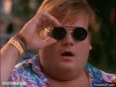 Man Wearing Sunglasses And Colorful Shirt GIF