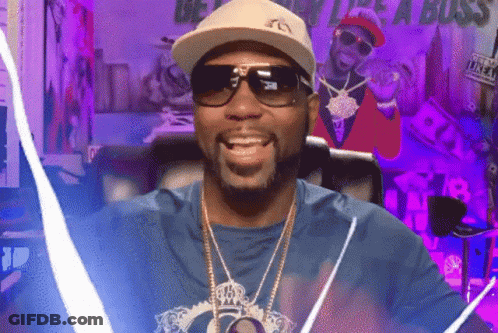 Man Wearing Sunglasses And Hat Smiling GIF