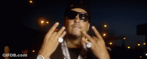 Man Wearing Sunglasses And Necklace GIF