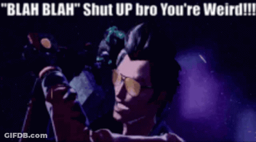 Man Wearing Sunglasses And Necklace Saying Shut Up GIF