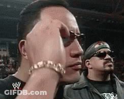 Man Wearing Sunglasses And W Bracelet GIF