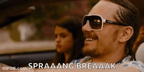 Man Wearing Sunglasses Driving Car GIF