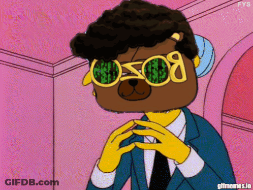 Man Wearing Sunglasses With 808 GIF