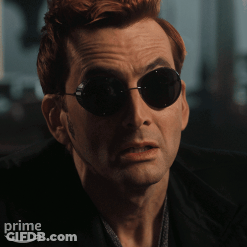 Man Wearing Sunglasses With Prime GIF