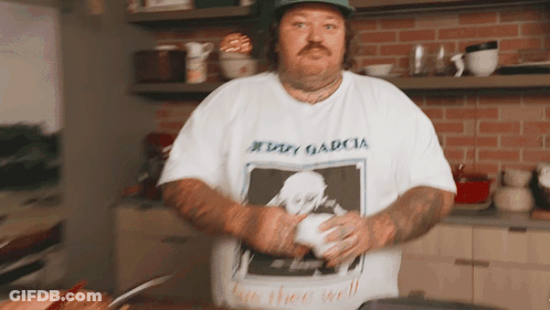 Man Wearing T-Shirt Eddy Garcia GIF