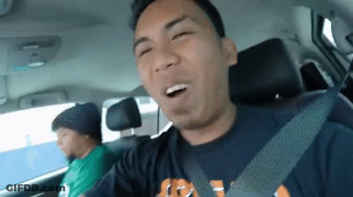 Man Wearing T-Shirt Saying A GIF